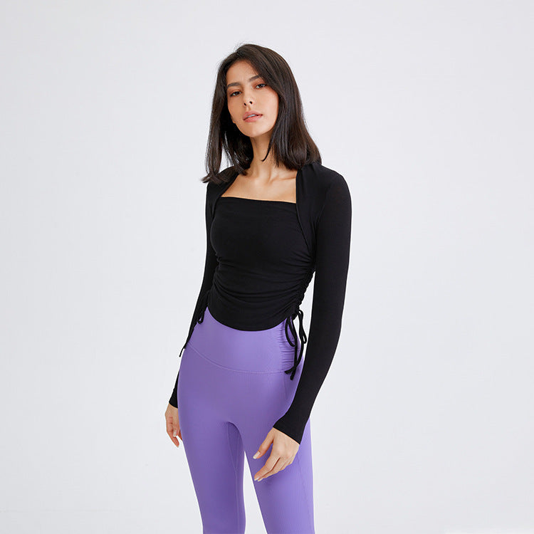 Casual Tight Workout Top Elastic