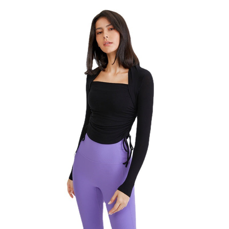 Casual Tight Workout Top Elastic