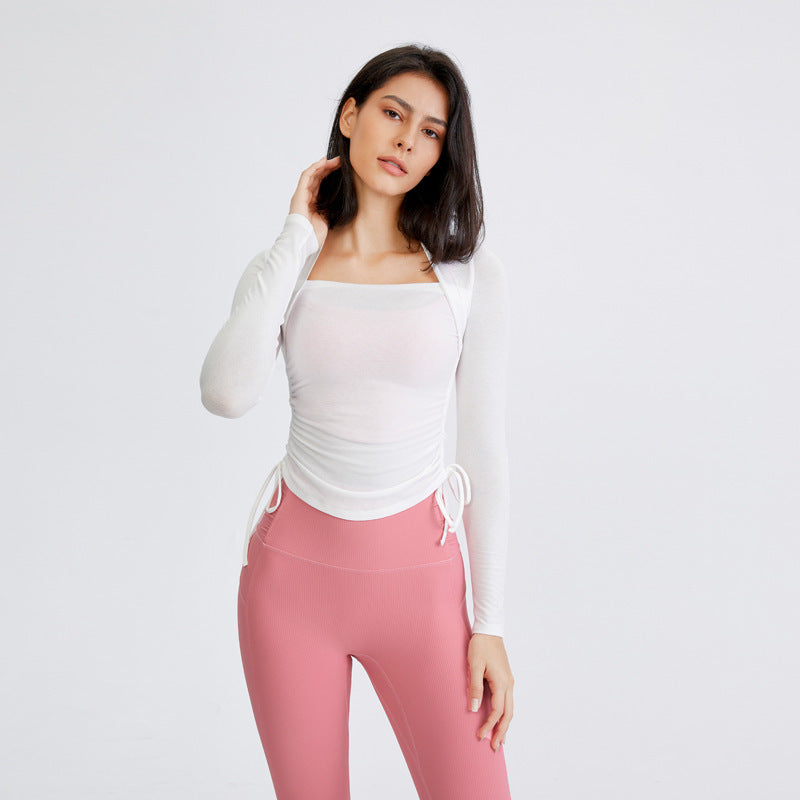 Casual Tight Workout Top Elastic