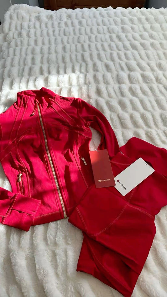 The Snatched Sculpt Set – Buttery Soft Jacket + Leggings
